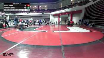 235 lbs Rr Rnd 3 - Jayda Jones, Tulsa Union Girls vs Karissa Jones, Perry Girls Wrestling Club