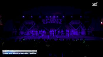 FAME All-Stars Stafford - Blush [2026 L1 Senior Day 1] 2026 Spirit Sports Myrtle Beach Nationals