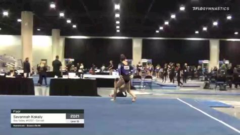 Savannah Kokaly - Floor, Bay Valley #1207 - Cornell - 2021 USA Gymnastics Development Program National Championships