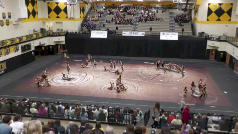 Elevate (IN) "Indianapolis IN" at 2025 WGI Guard Mideast Power Regional