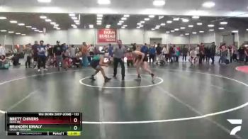 132 lbs Semifinal - Brett Chivers, Nova WC vs Branden Kiraly, Legacy Dragons