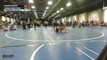 120 lbs Rr Rnd 5 - Denver Norwood, Cowboy Wrestling Club vs Xamena Rivera Perez, ARDMORE TAKEDOWN CLUB