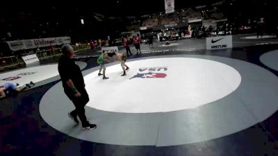 132 lbs Cons. Sub-quarters - Nico Capri vs Maximo Mendoza