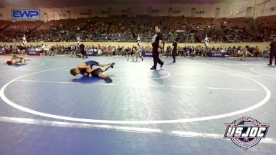 85 lbs Round Of 16 - Zydyn Clymer, Team Guthrie Wrestling vs Sophia Stephens, F-5 Grappling