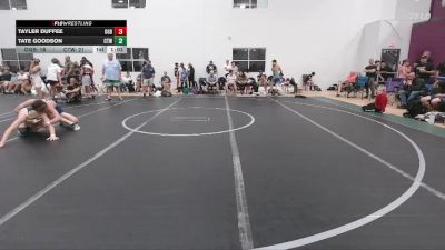 115 lbs Round 3 - Tayler Duffee, Ohio Gold Black vs Tate Goodson, CTWHALE