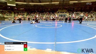 Consi Of 8 #1 - Landry Kindle, Warrior Wrestling Club vs Blakely Harak, Hennessey Takedown Club