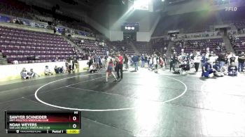 140 lbs Semifinal - Noah Weyers, San Luis Valley Wrestling Club vs Sawyer Schneider, GRIT Athletics Wrestling Club