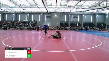 157 lbs Consi Of 8 #2 - Luke Longo, Masuk vs Vincent Rivera, Xavier