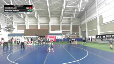 43 lbs Quarterfinal - Maverick DeHaan, Shootbox Rigby vs Hudson Nilsen, Westlake Wrestling Club