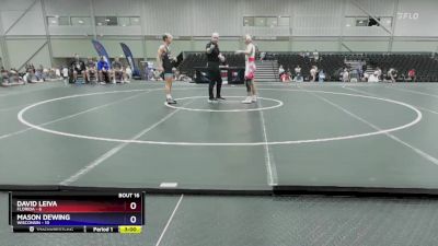126 lbs Placement Matches (8 Team) - David Leiva, Florida vs Mason Dewing, Wisconsin