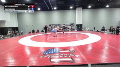 138 lbs Kellen Wolbert, Wisconsin Red vs Dale Corbin, Pennsylvania Red