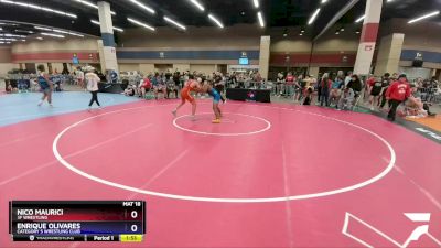 144 lbs Cons. Round 5 - Nico Maurici, 3F Wrestling vs Enrique Olivares, Category 5 Wrestling Club