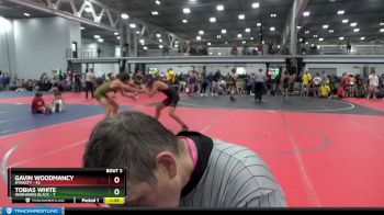 120 lbs Round 1 (6 Team) - Gavin Woodmancy, Dynasty vs Tobias White, Warhawks Black