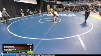 6A - 120 lbs Cons. Round 3 - Ty Annoura, Houston Clear Lake vs Joshua Garcia, Keller Central