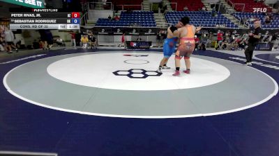 285 lbs Cons. Rd Of 32 - Peter Rivas, Jr., AZ vs Sebastian Rodriguez, OK