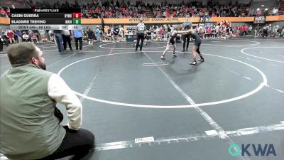88 lbs Rr Rnd 2 - Casin Guerra, Newcastle Youth Wrestling vs Bladimir Trevino, Madill Takedown
