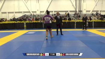 Jessica Dolores Cardenas vs Yasmim Santana Gonçalves Santos 2024 World IBJJF Jiu-Jitsu No-Gi Championship