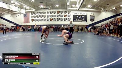 157 lbs Semifinal - Zak Saleh, Jackson vs Chase Mason, North Royalton