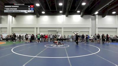 150 lbs Champ. Round 2 - Andrew Ramirez, GA vs Reid Stiltner, VA