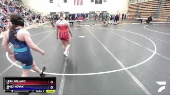 170 lbs Round 1 - Leah Willard, MN vs Emily Novak, MN