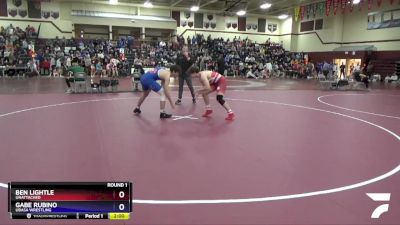 16UB-11 lbs Round 1 - Ben Lightle, Unattached vs Gabe Rubino, Ubasa Wrestling