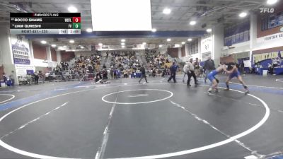 120 lbs Quarterfinal - Liam Qureshi, Fountain Valley vs Rocco Shams, Westlake