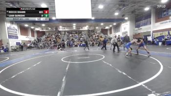 120 lbs Quarterfinal - Liam Qureshi, Fountain Valley vs Rocco Shams, Westlake