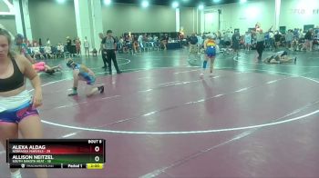 140 lbs Round 2 (8 Team) - Alexa Aldag, Nebraska Marvels vs Allison Neitzel, South Dakota Heat