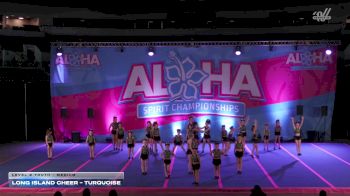 Long Island Cheer - Turquoise [2025 L2 Youth - Medium] 2025 Aloha Trenton Showdown