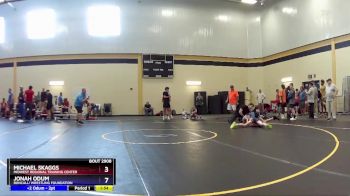 106 lbs Round 2 - Michael Skaggs, Midwest Regional Training Center vs Jonah Odum, Roncalli Wrestling Foundation