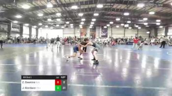 145 lbs Rr Rnd 1 - Zeb Dawkins, Roundtree Wrestling Academy Blue vs JJ Giordano, Triumph Elite