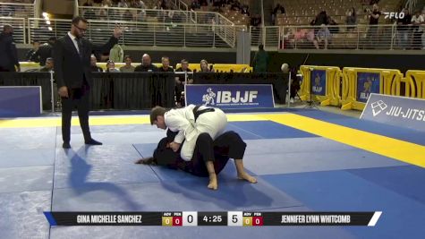 Jennifer Lynn Whitcomb vs Gina Michelle Sanchez 2025 Pan Jiu Jitsu IBJJF Championship