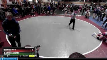 145 lbs Quarterfinal - Damion Hamilton, Post Falls vs Hudson Buth, Mt. Spokane