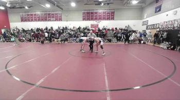 165 lbs Quarterfinal - Liam Wyman, Marshwood vs Leighton Waite, Dirigo