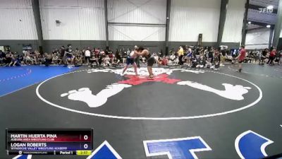 285 lbs Cons. Round 3 - Martin Huerta Pina, Auburn Area Wrestling Club vs Logan Roberts, Wynooche Valley Wrestling Academy