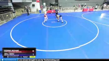 113 lbs Champ. Round 1 - Dominic Bozanic, Gilroy High School Wrestling vs Siraj Sidhu, USA Gold Wrestling Club