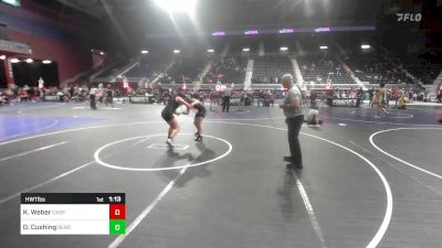 Rr Rnd 5 - Kaylee Weber, Casper WC vs Daisy Cushing, Bear Creek Jr. Wrestling