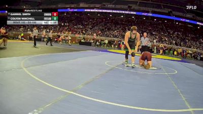 D2-190 lbs Champ. Round 1 - Colton Winchell, Freeland vs Gabriel Smith, Edwardsburg