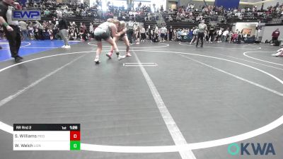 138 lbs Rr Rnd 2 - Saylor Williams, Piedmont vs Willow Welch, Lions Wrestling Academy