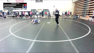 100 lbs Cons. Round 3 - Ryker Moskiewicz, WI vs Mason Zabel, MN