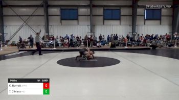 Consolation - Kevin Barrett, Springfield vs Trevor O'Mara, Plymouth