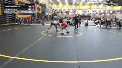 113 lbs Quarters - Urijah Courter, Sebolt Wrestling Academy vs Lucas Reeder, Big Game Wrestling Club