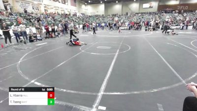 62 lbs Round Of 16 - Lucas Ybarra, Fallon Outlaws WC vs Teddy Tseng, MatTime