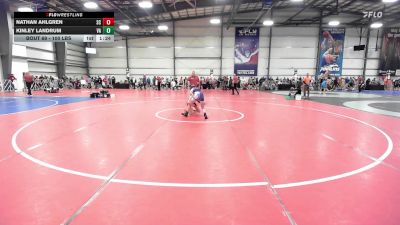 100 lbs Round Of 64 - Nathan Ahlgren, SC vs Kinley Landrum, VA