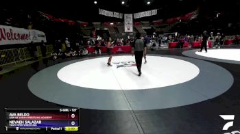 127 lbs Cons. Round 1 - Ava Beldo, Lion Of Judah Wrestling Academy vs Nevaeh Salazar, Team Viper Wrestling