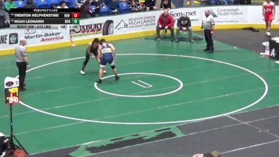 212 lbs Round Of 64 - Trenton Helphenstine, New Oxford vs Noah Leonardi, Bristol
