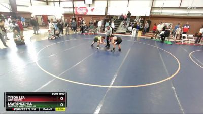 130+ Quarterfinal - Lawrence Hill, Shootbox Wrestling Club vs Tyson Lea, West Jordan