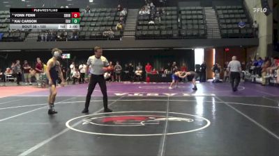 125 lbs Quarterfinal - Kai Carson, Eastern Oregon University (OR) vs Vonn Fenn, Southern Oregon