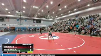 100 lbs Champ. Round 1 - Finn Stalick, Sheridan Wrestling Club vs Mason Maston, Touch Of Gold Wrestling Club