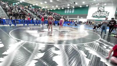 285 lbs Cons. Round 4 - Victor Angulo Ortiz, Indio vs Javier Razo, West Valley